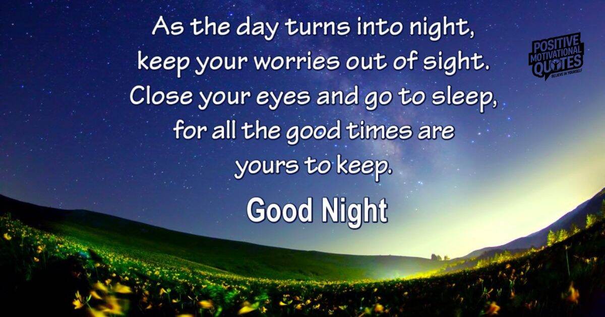 Good Quotes to wish a Good Night