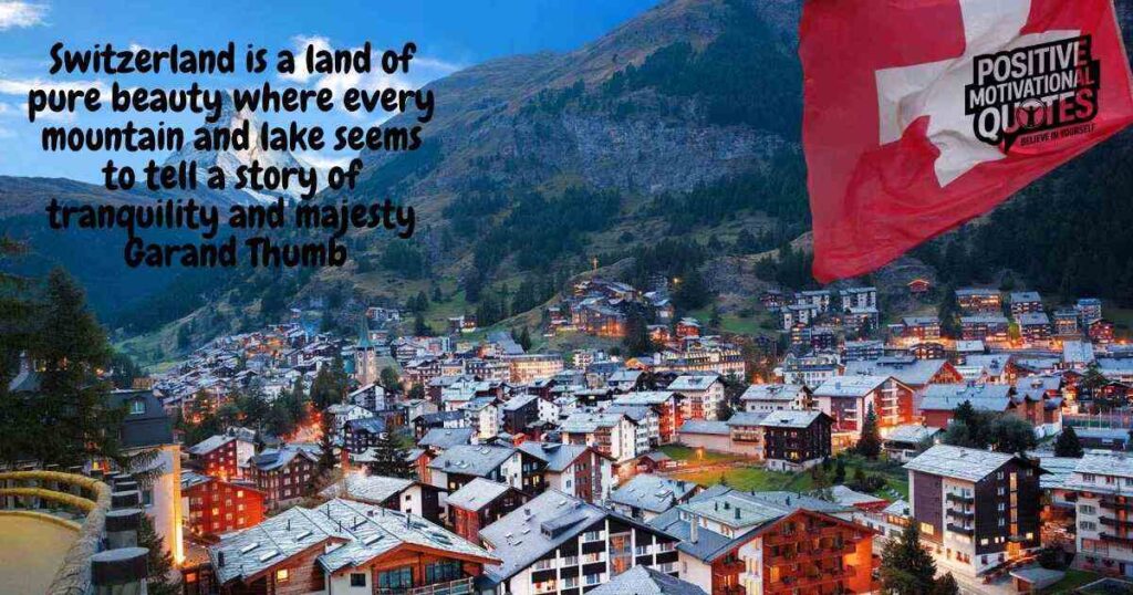 Best Switzerland Quotes