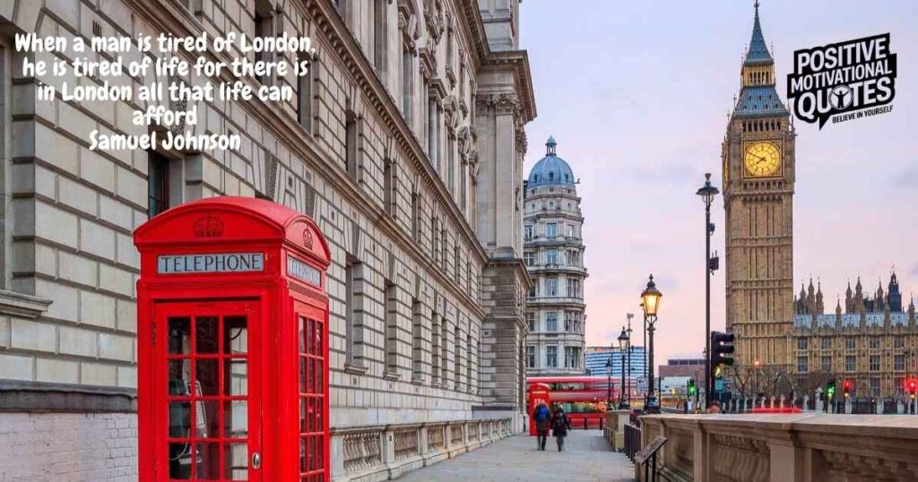 Famous London Captions and Quotes 