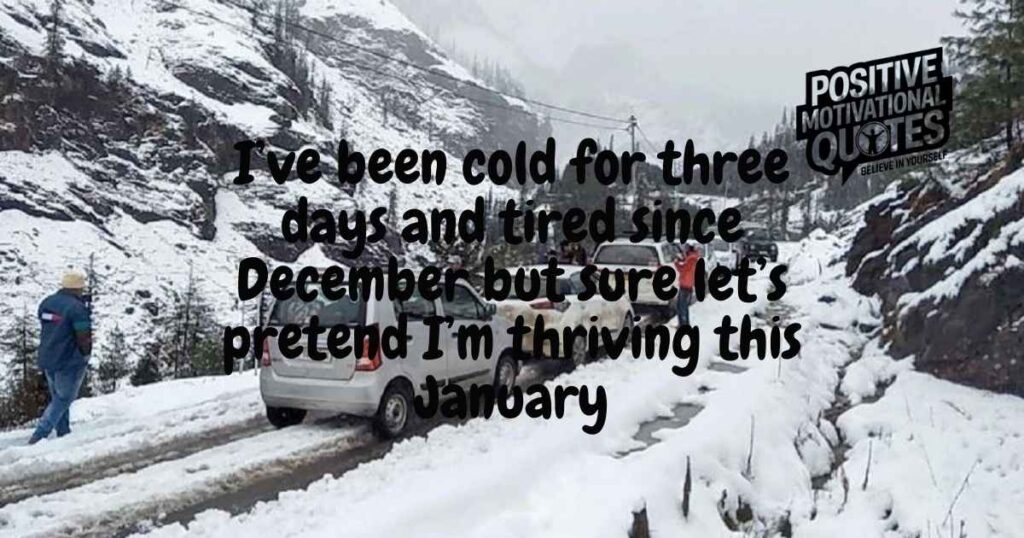 Funny January Captions and Quotes