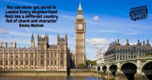 London Captions and Quotes
