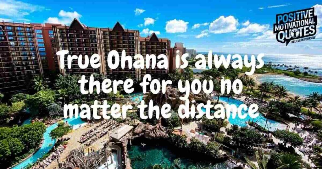 Ohana Captions and Quotes
