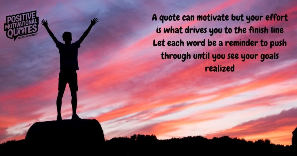 Quote Your Way to the Finish Line