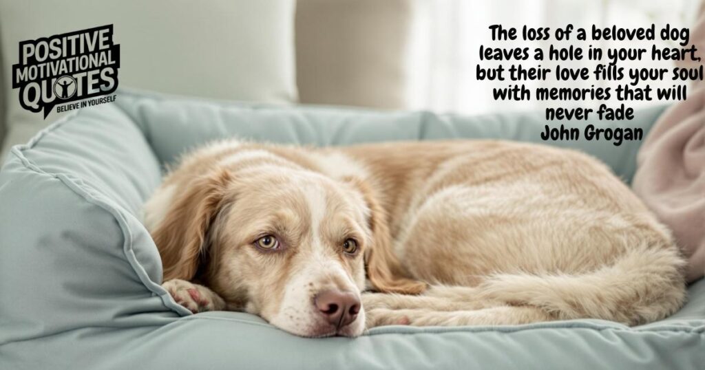 Quotes About Love and Loss of a Beloved Dog