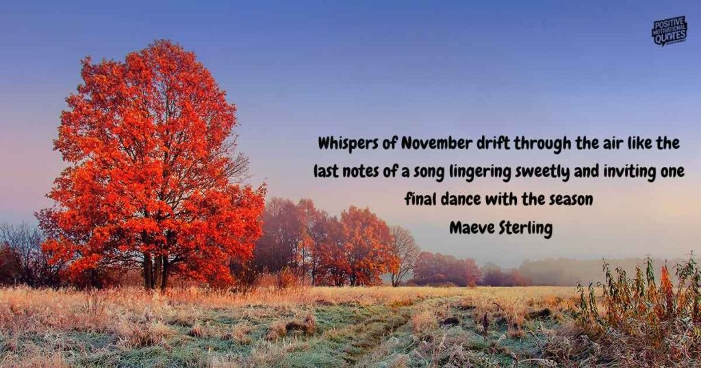 Whispers of November