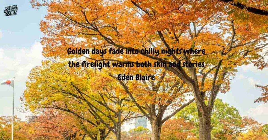 Golden Days & Chilly Nights